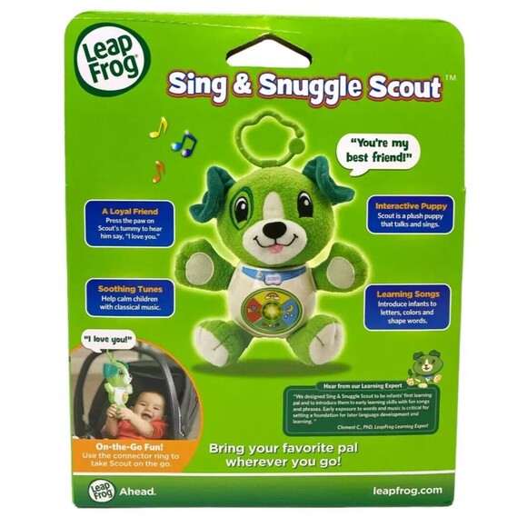 Leap Frog Sing and Snuggle Scout New in Package Learning Toy Dog - Picture 2 of 4